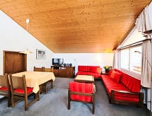 Wellness appartement met bergzicht aan de piste in Leukerbad - thumbnail 2
