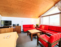 Wellness appartement met bergzicht aan de piste in Leukerbad - thumbnail 6
