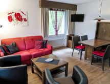 Bergzicht en wellness in appartement aan de piste in Leukerbad · 4 pers. - thumbnail 3
