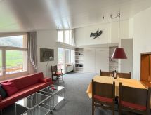 Ringstrasse Apt 421: Luxe appartement direct aan de piste in Leukerbad - thumbnail 6