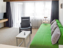 Ringstrasse Apt 125: Knus appartement direct aan de piste in Leukerbad - thumbnail 3