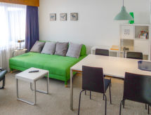 Ringstrasse Apt 125: Knus appartement direct aan de piste in Leukerbad - thumbnail 2