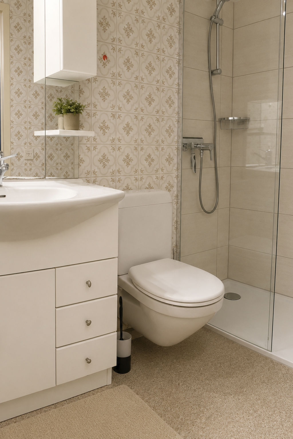 Photo of Majesta Leukerbad # 3-bed apartment, Bad, WC