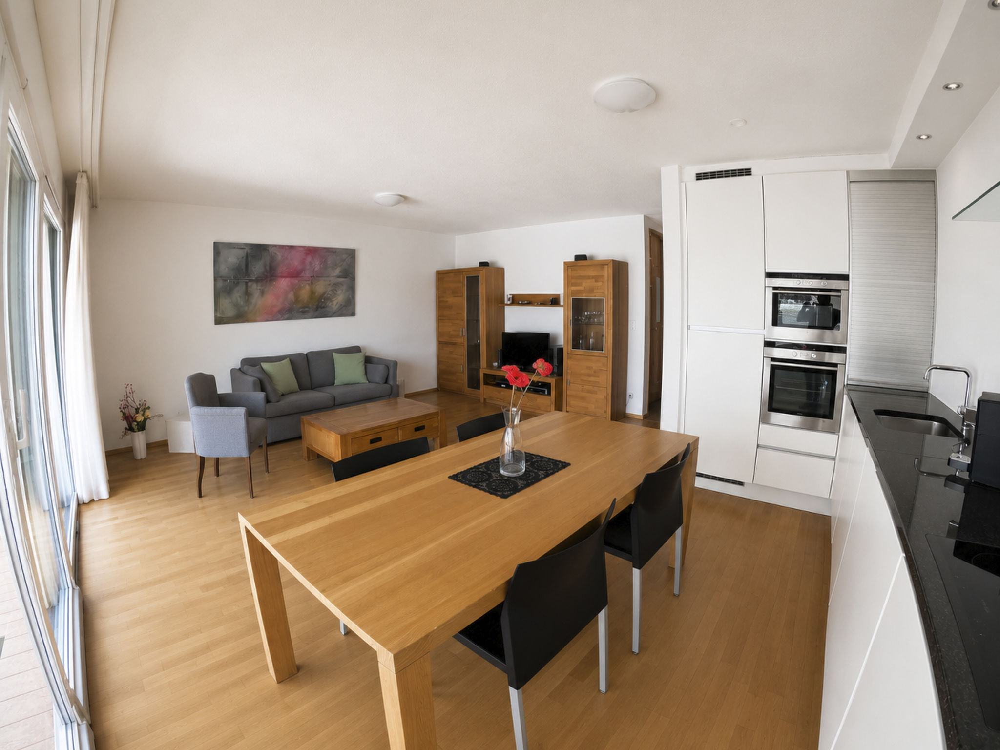 Residenz Edelweiss Leukerbad # 3-bed apartment, Dusche, WC