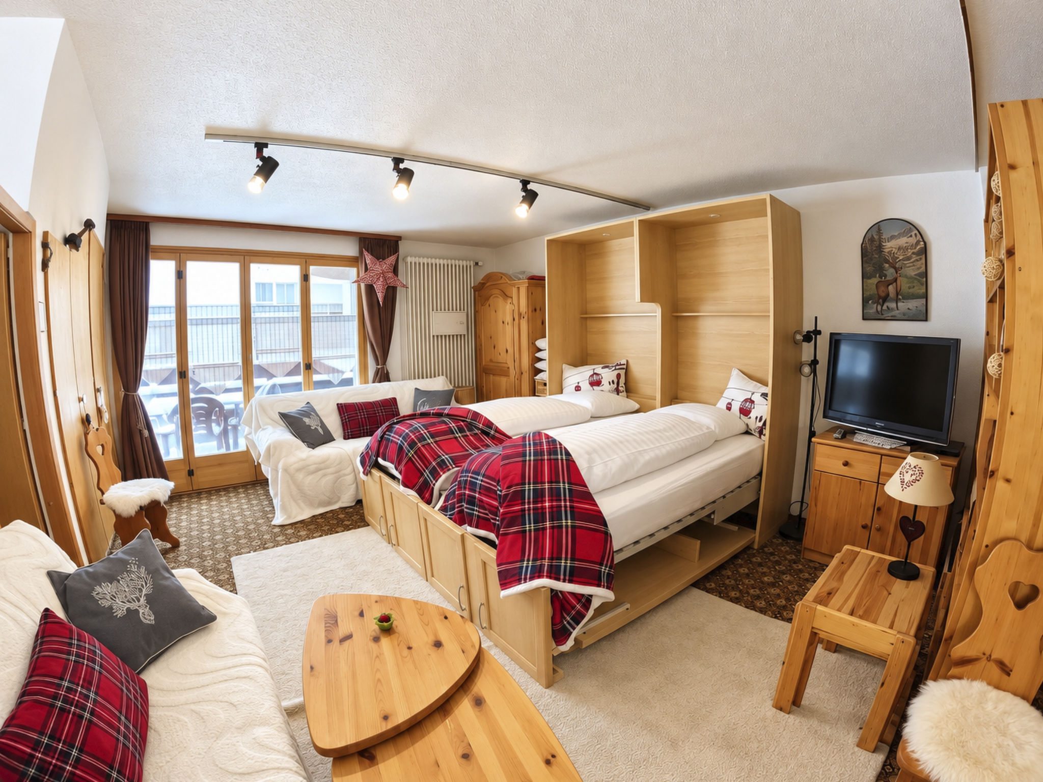 Photo of Residenz Albina Leukerbad # 4-bed apartment, Dusche, WC