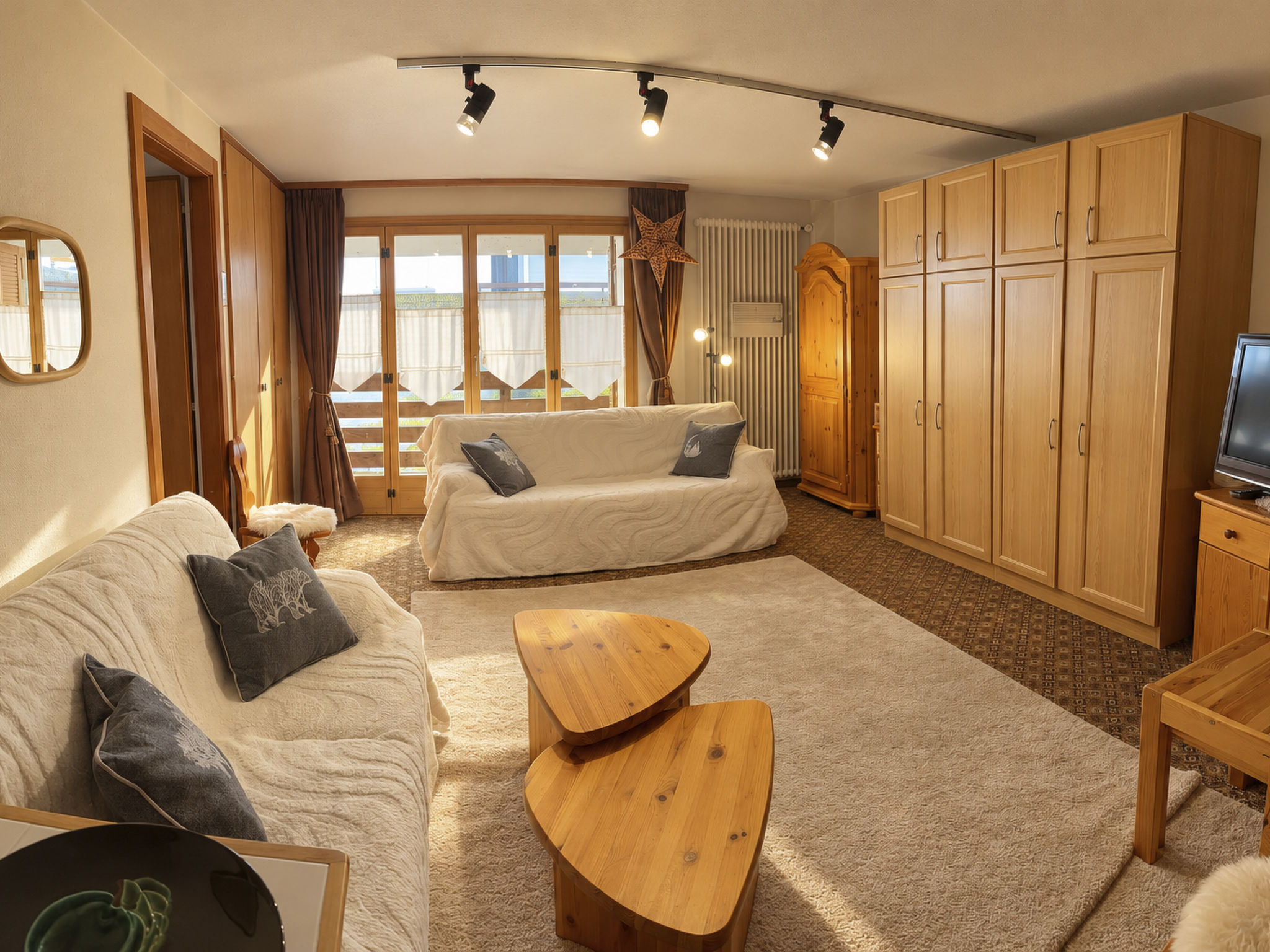 Photo of Residenz Albina Leukerbad # 4-bed apartment, Dusche, WC