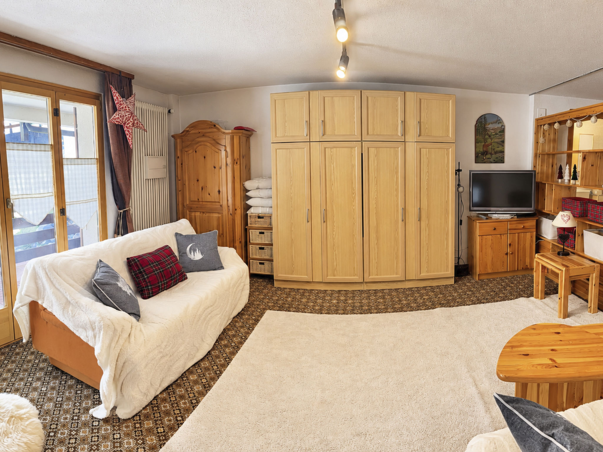 Photo of Residenz Albina Leukerbad # 4-bed apartment, Dusche, WC