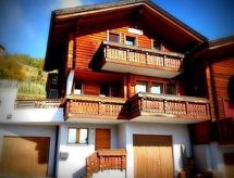 Zonnig chalet in Albinen met panoramisch uitzicht op het Rhônedal - thumbnail 2