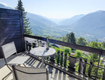 Chalet Sans Nom in Crans-Montana: 4-slaapkamerchalet met tuin in de Zwitserse Alpen - thumbnail 5