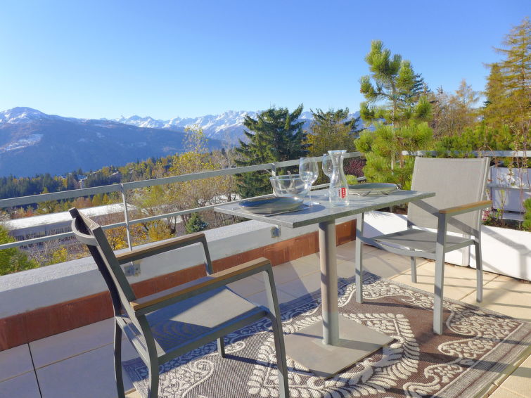 Appartement aan het meer in Crans-Montana met zwembad en sauna · 33 m² in Crans-Montana