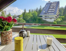 Centraal appartement in Montana, 300m van skilift & 450m van meer - thumbnail 5