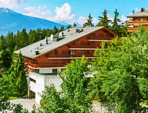 Zonnig studio-appartement in Crans-Montana, vlakbij centrum en skilift - thumbnail 5