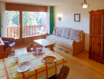 Zonnig studio-appartement in Crans-Montana, vlakbij centrum en skilift - thumbnail 6