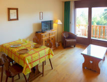 Zonnig studio-appartement in Crans-Montana, vlakbij centrum en skilift - thumbnail 2