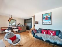Alpenpanorama appartement met open haard in Crans-Montana - thumbnail 5