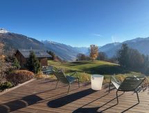 Alpenpanorama appartement met open haard in Crans-Montana - thumbnail 1