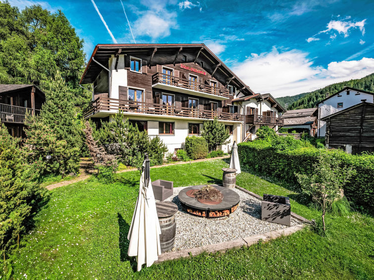 Chalet Victoria in Vercorin: open haard, whirlpool en aan de piste in Vercorin