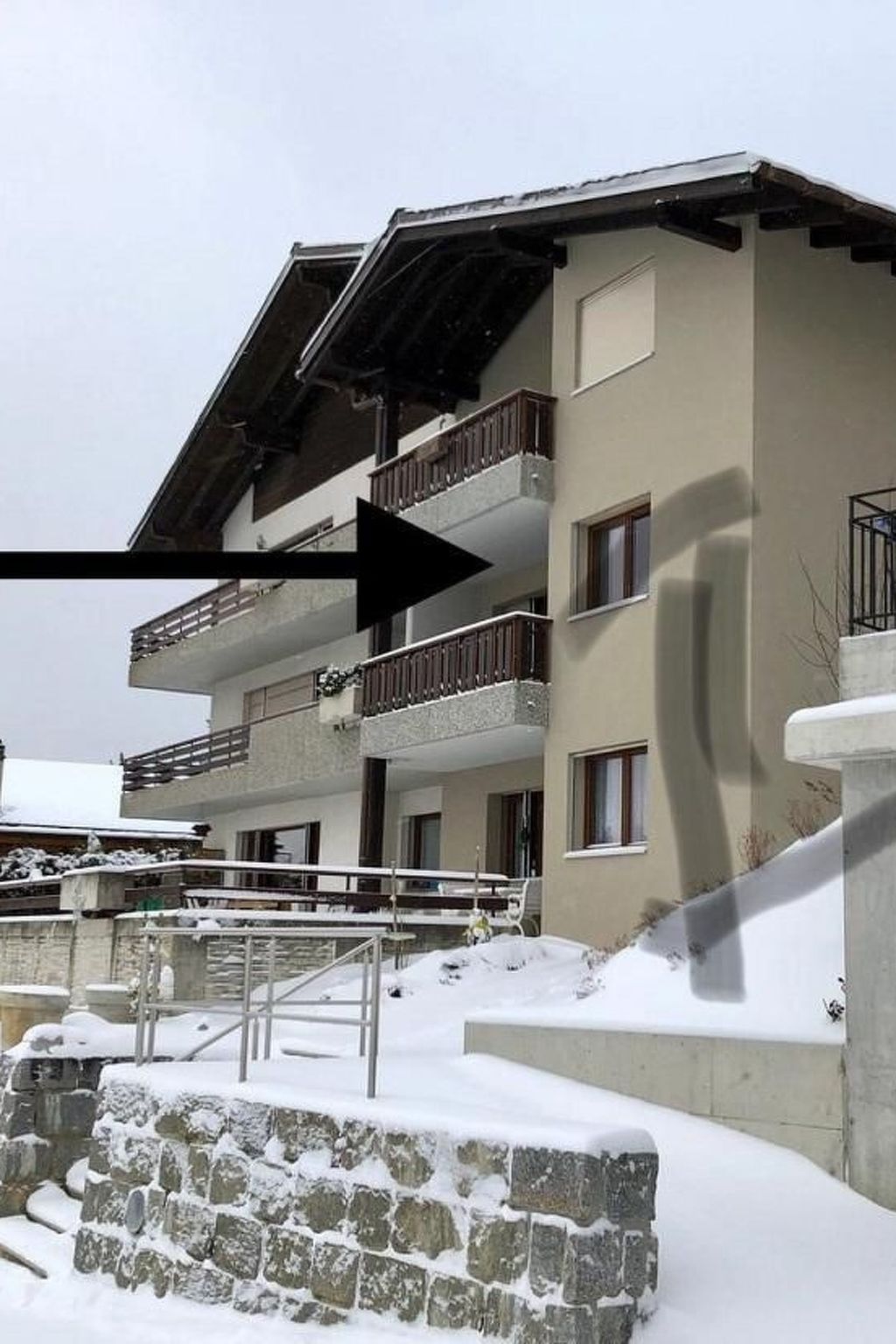 Neue 2 1/2-Zimmer-Ferienwohnung Crans-Montana - Randogne - Binnen
