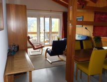 Ruim appartement bij skipiste met sauna en bergzicht in Bellwald - thumbnail 3