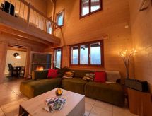 Chalet Luisa: Ruim vrijstaand chalet aan de skipiste in Bellwald - thumbnail 4
