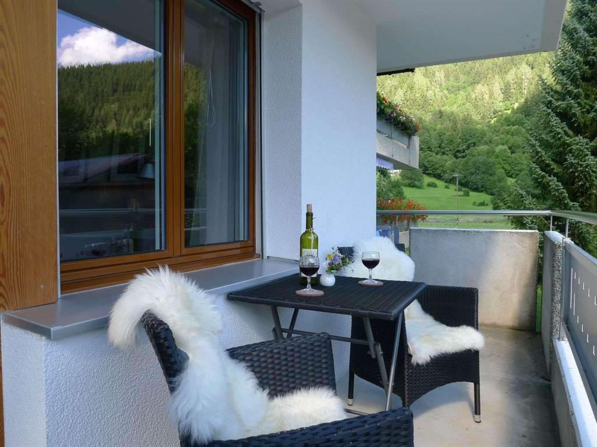Milimatta 2 1. OG Süd Appartement/Fewo, Dusche oder Bad, WC - Draußen