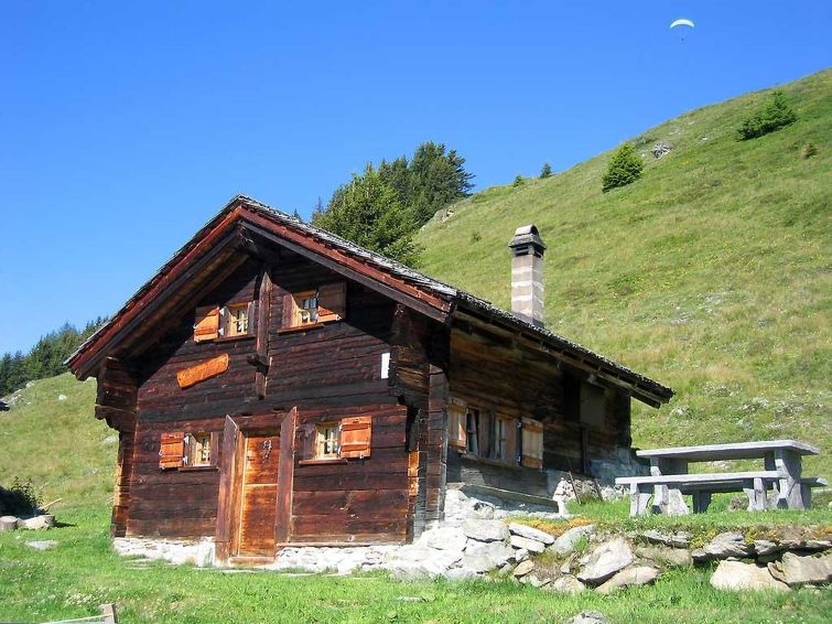 Alphütte Bielerchäller Appartement/fewo, Dusche Oder Bad, Wc, 1 Schlafraum - Fiesch