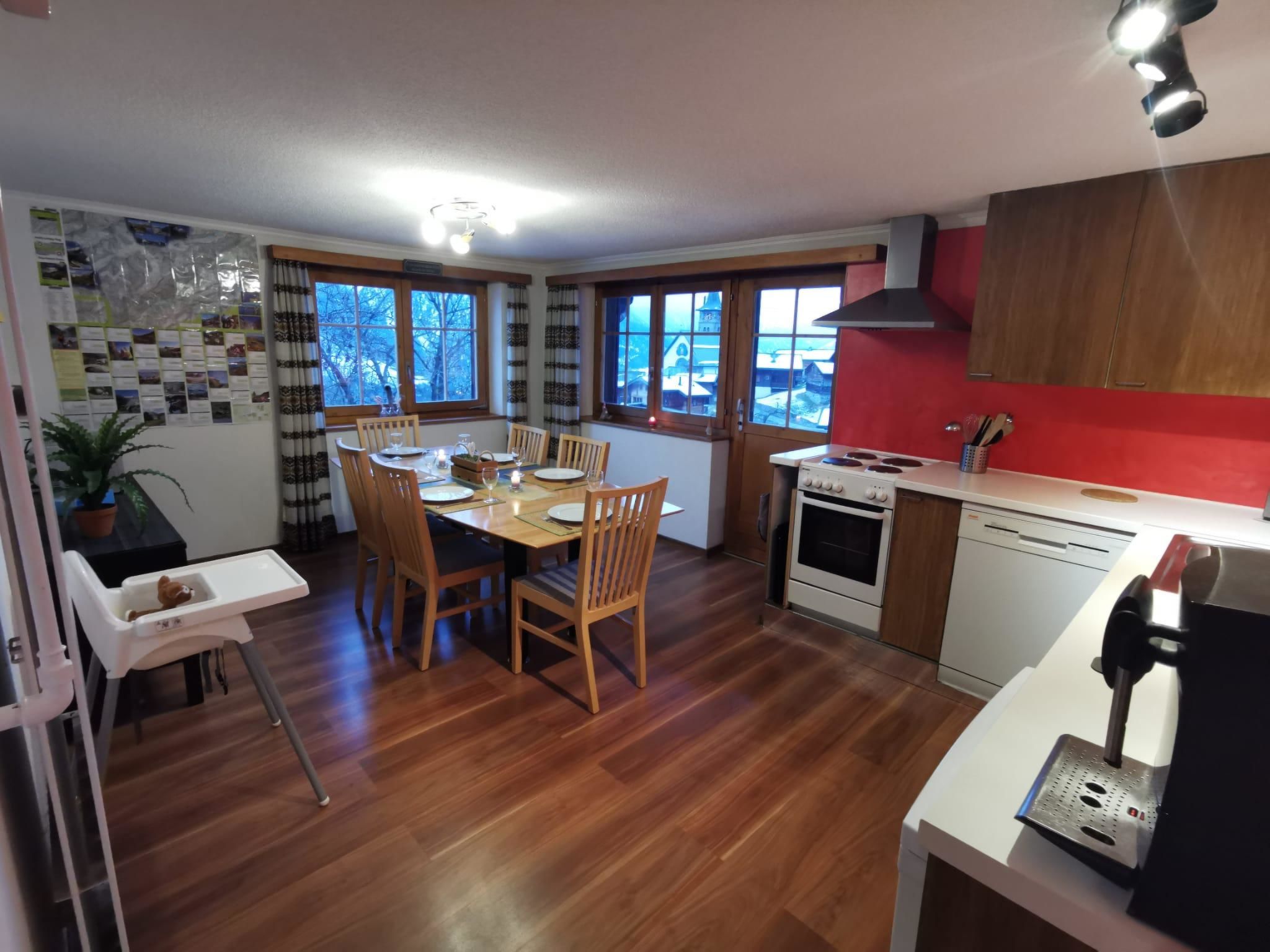 Sandgrube 2. OG Süd Appartement/Fewo 4 1/2 Zimmerwohnung, 6-Betten