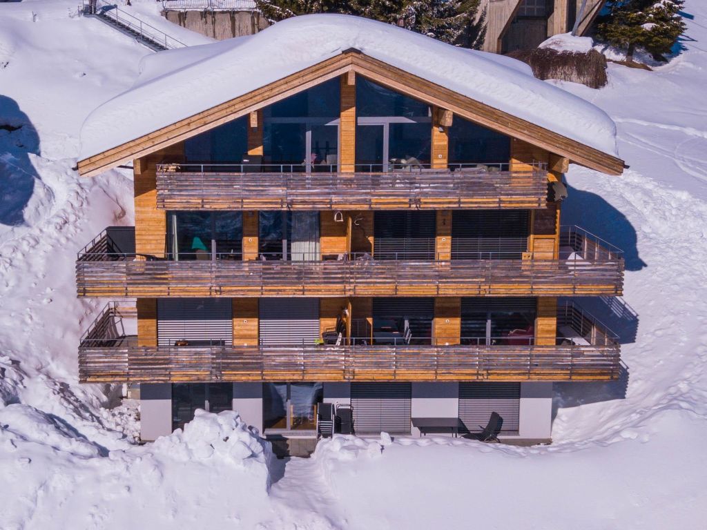 Appartement Apartmenthaus Riederhoru A 1. OG Ost in Zwitserland