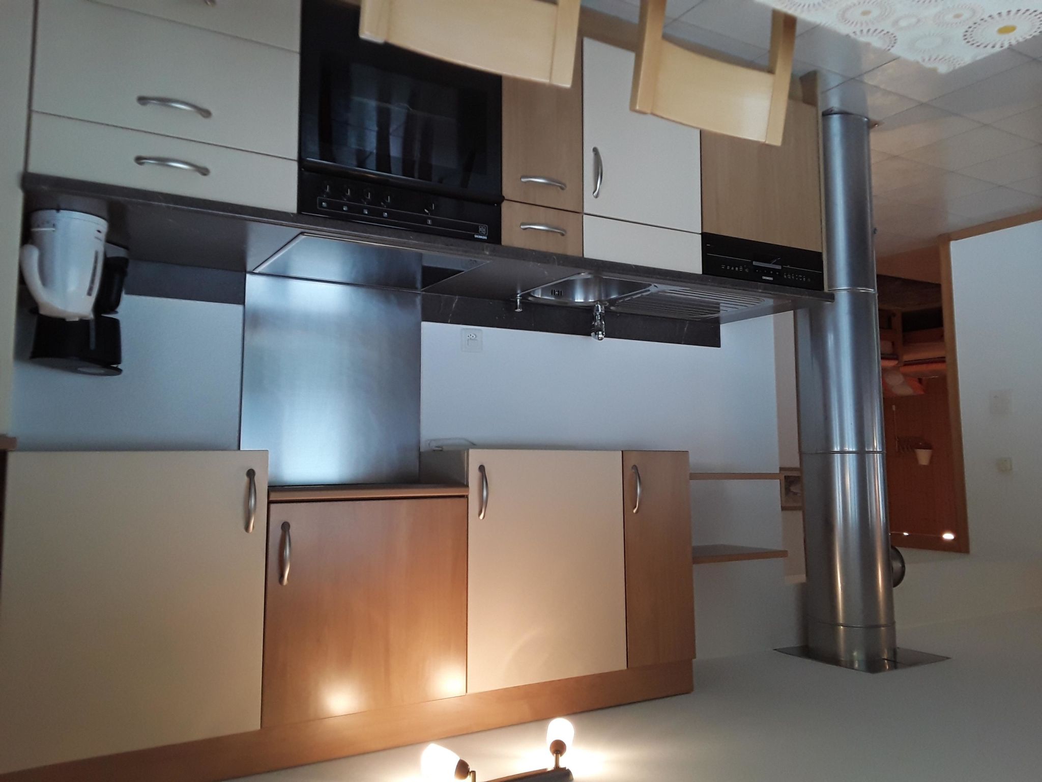 Amiel EG Süd Appartement/Fewo, Dusche und Bad, WC 3 1/2 Zimmerwohnung, 5-Betten