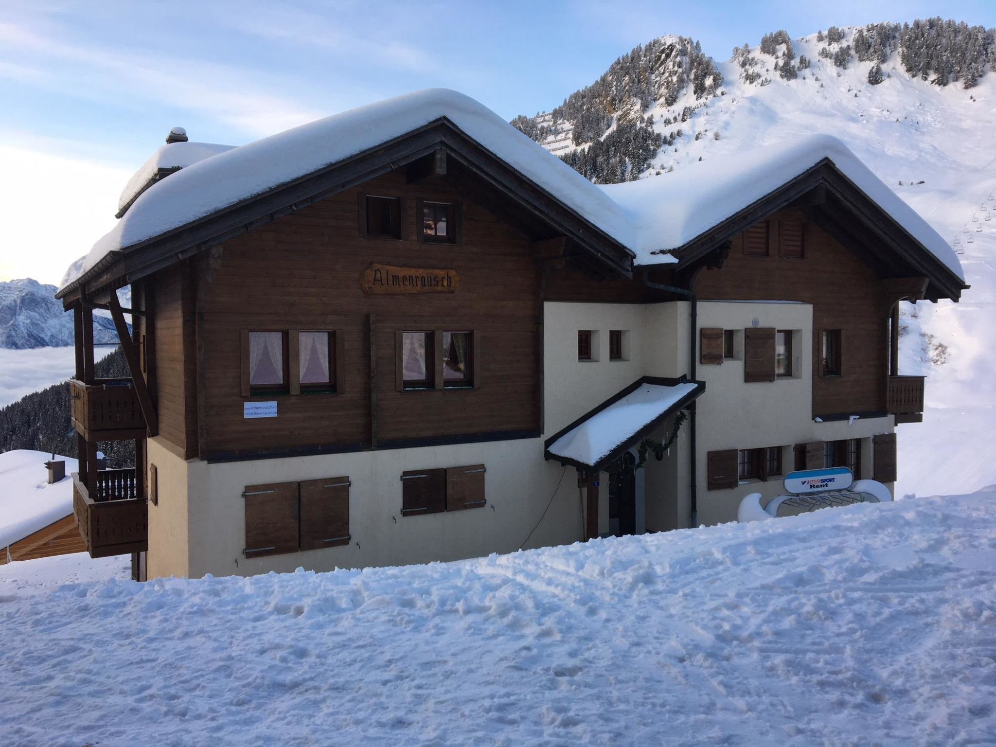Almenrausch 2. OG Süd-Ost Appartement/Fewo, Dusche und Bad, WC