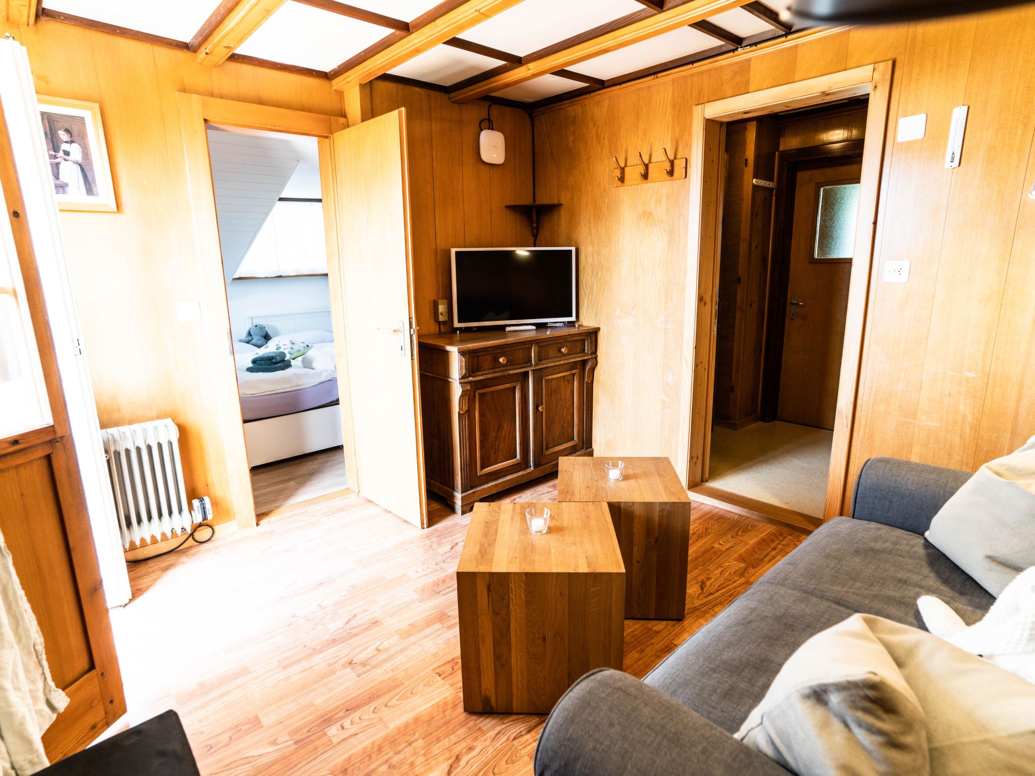 Bürcher Haus 2. OG Süd Appartement/Fewo, Dusche, WC