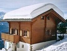 Knusse blokhut Sunneschy EG Süd op de Riederalp met uitzicht en directe piste-toegang - thumbnail 1
