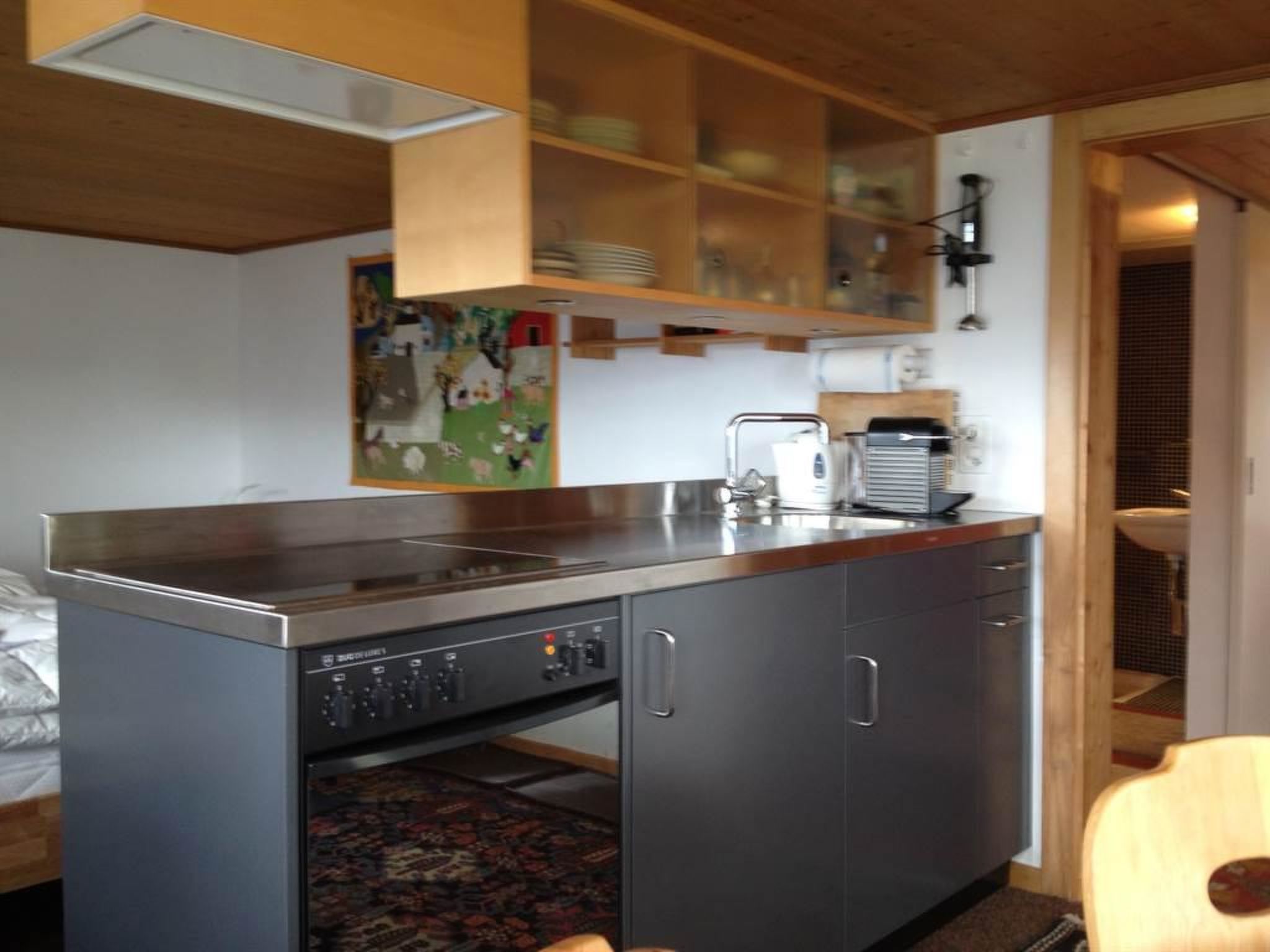 Sunneschy EG Süd Appartement/Fewo, Dusche, WC 2 1/2 Zimmerwohnung, 3-Betten - Drinnen