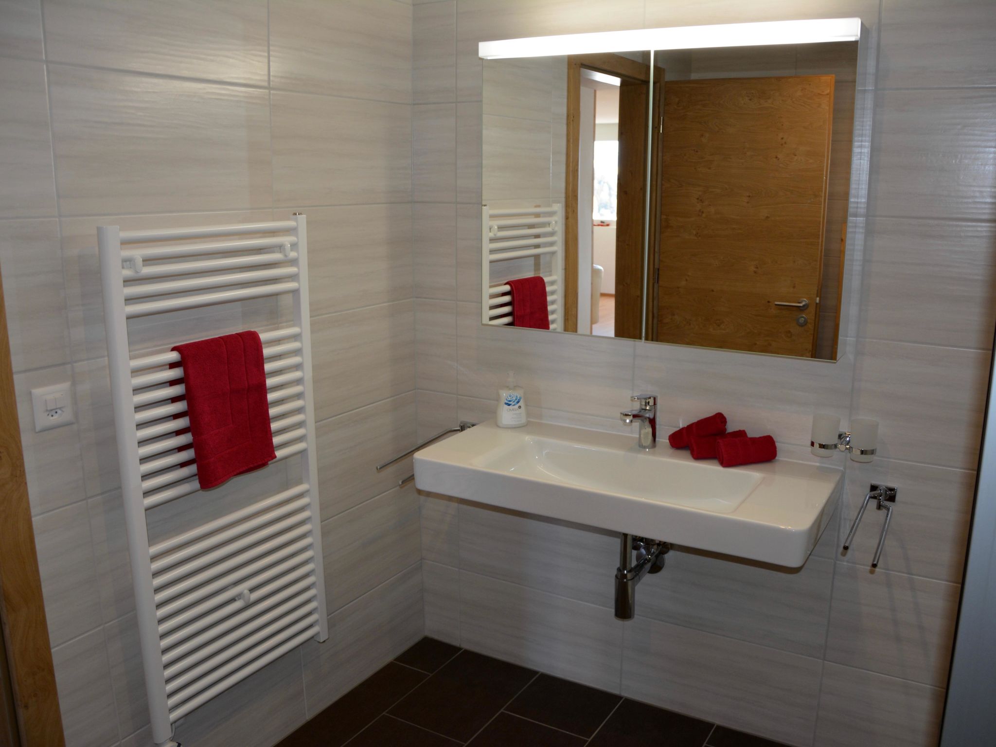 Appartement Donnerstafel 1. OG West Appartement/Fewo, Dusche oder Bad, WC – Salle de bains, photo 17 sur 22