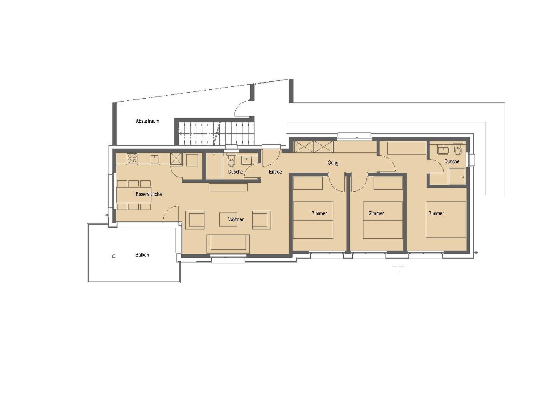 Photo of Huwetz 2. OG Süd Appartement/Fewo, Dusche oder Bad, WC 4 Zimmerwohnung, 6-Betten