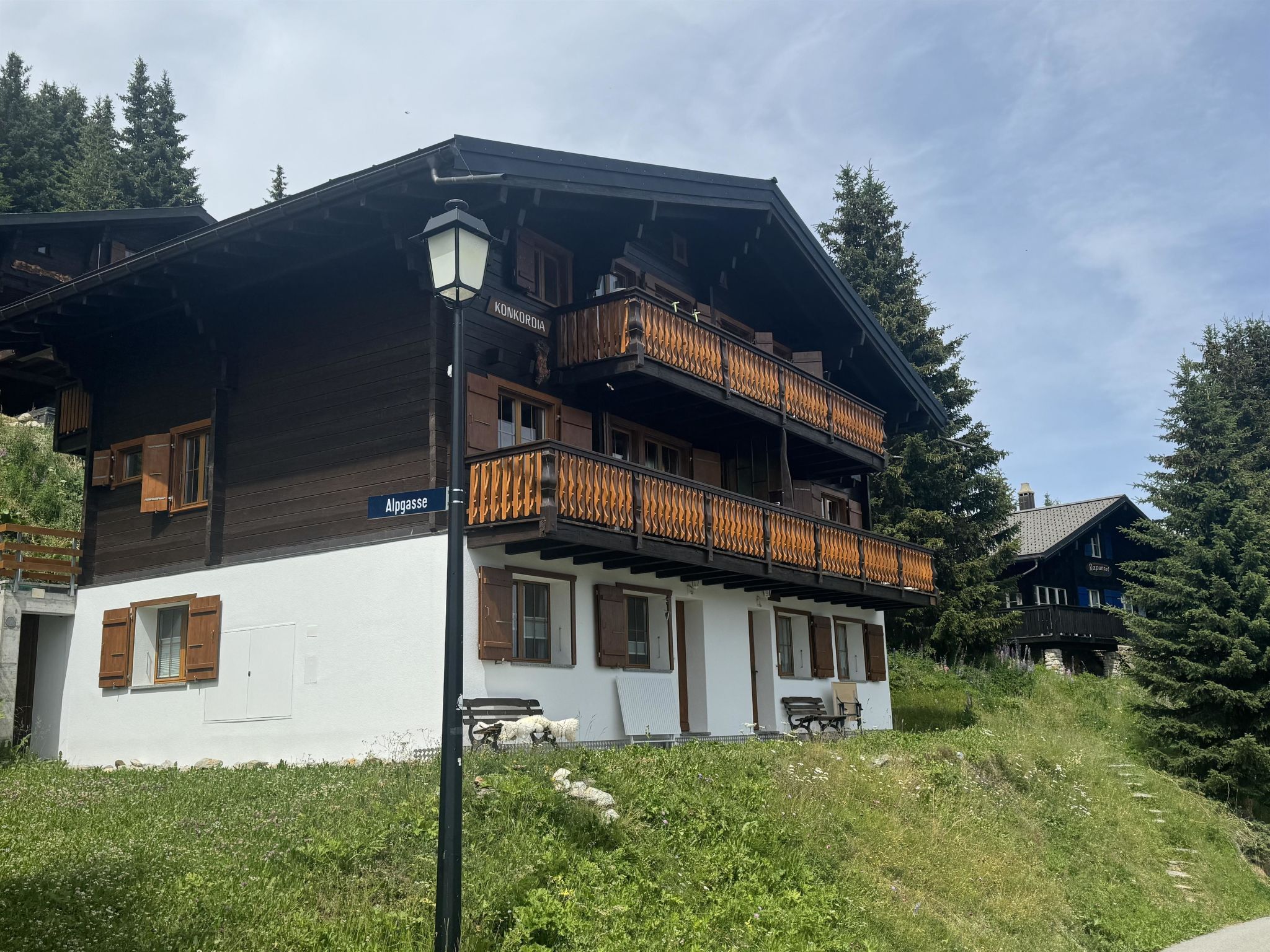 Konkordia 1 EG Süd Appartement/Fewo, Dusche oder Bad, WC 3 Zimmerwohnung, 4-Bett