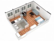 Modern appartement aan de Marktplatz in Basel voor 4 personen - thumbnail 3