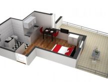 Knus appartement in hartje Luzern, 10 meter van het centrum - thumbnail 3