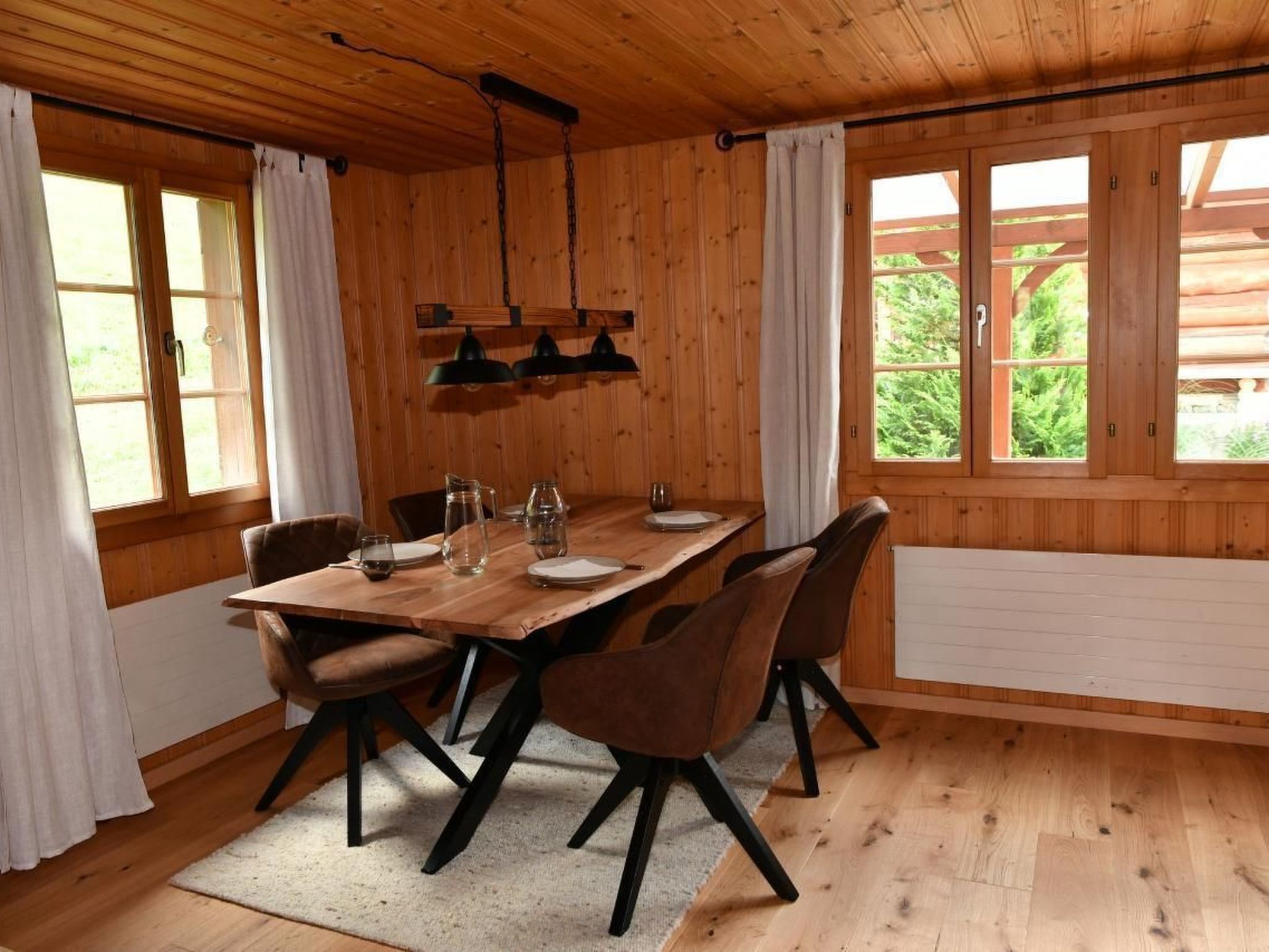 Holzhaus auf Lamahof-Inside