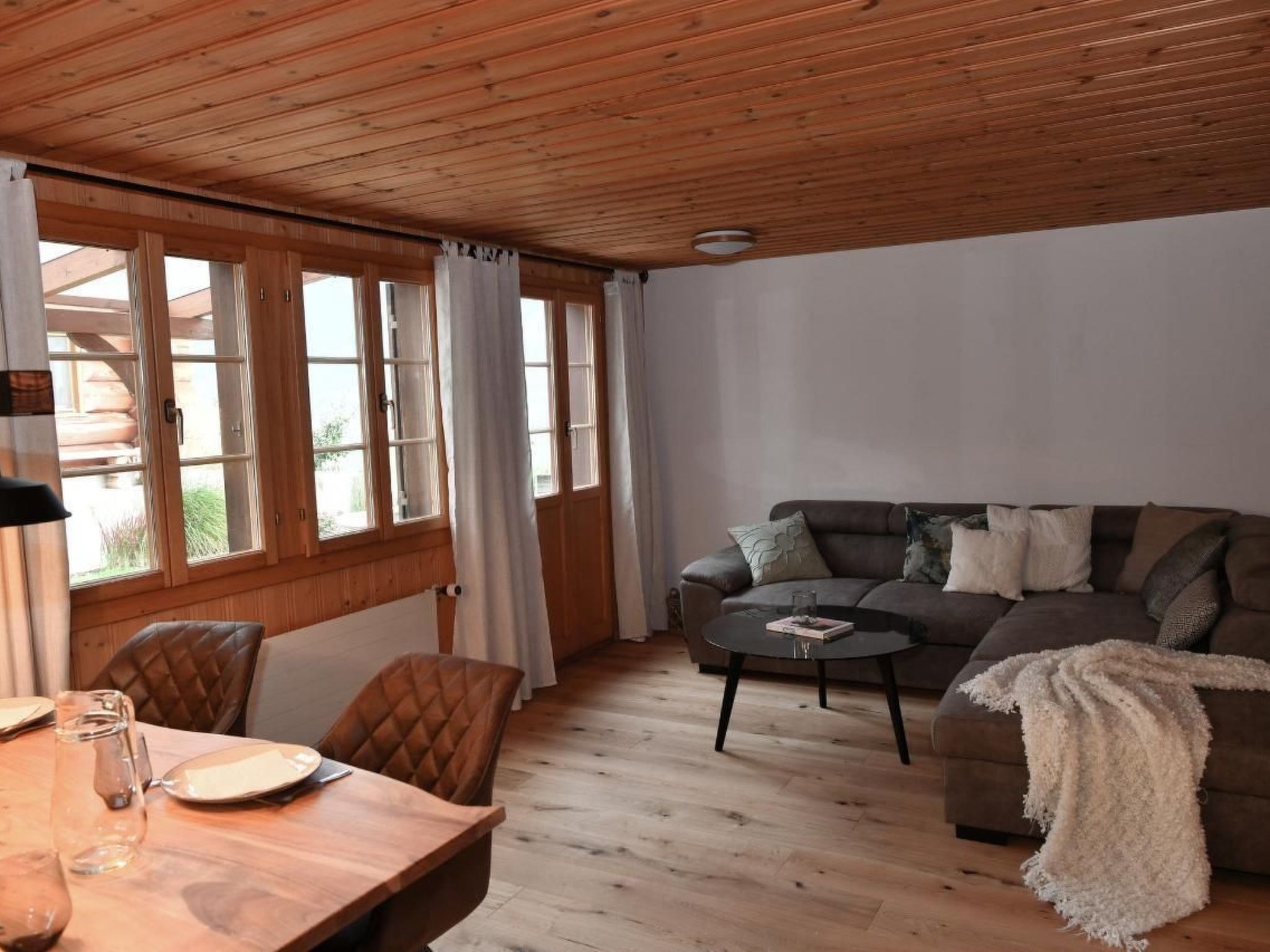 Holzhaus auf Lamahof-Inside