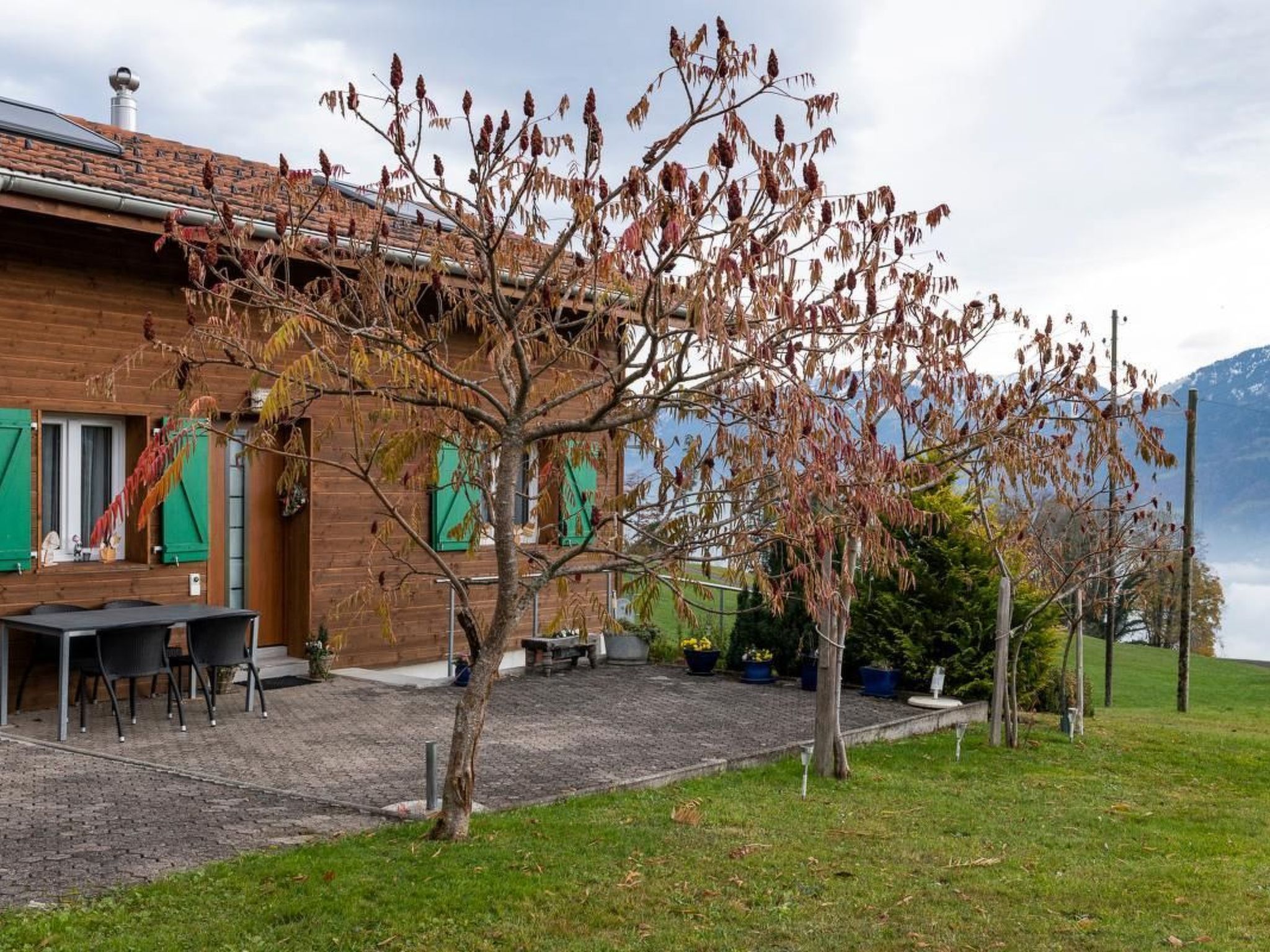 Vakantiehuis met privé zwembad in Giswil (Zwitserland) voor 5 personen