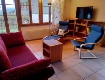 Knus appartement direct aan de skipiste in Hasliberg, 4 personen - thumbnail 4
