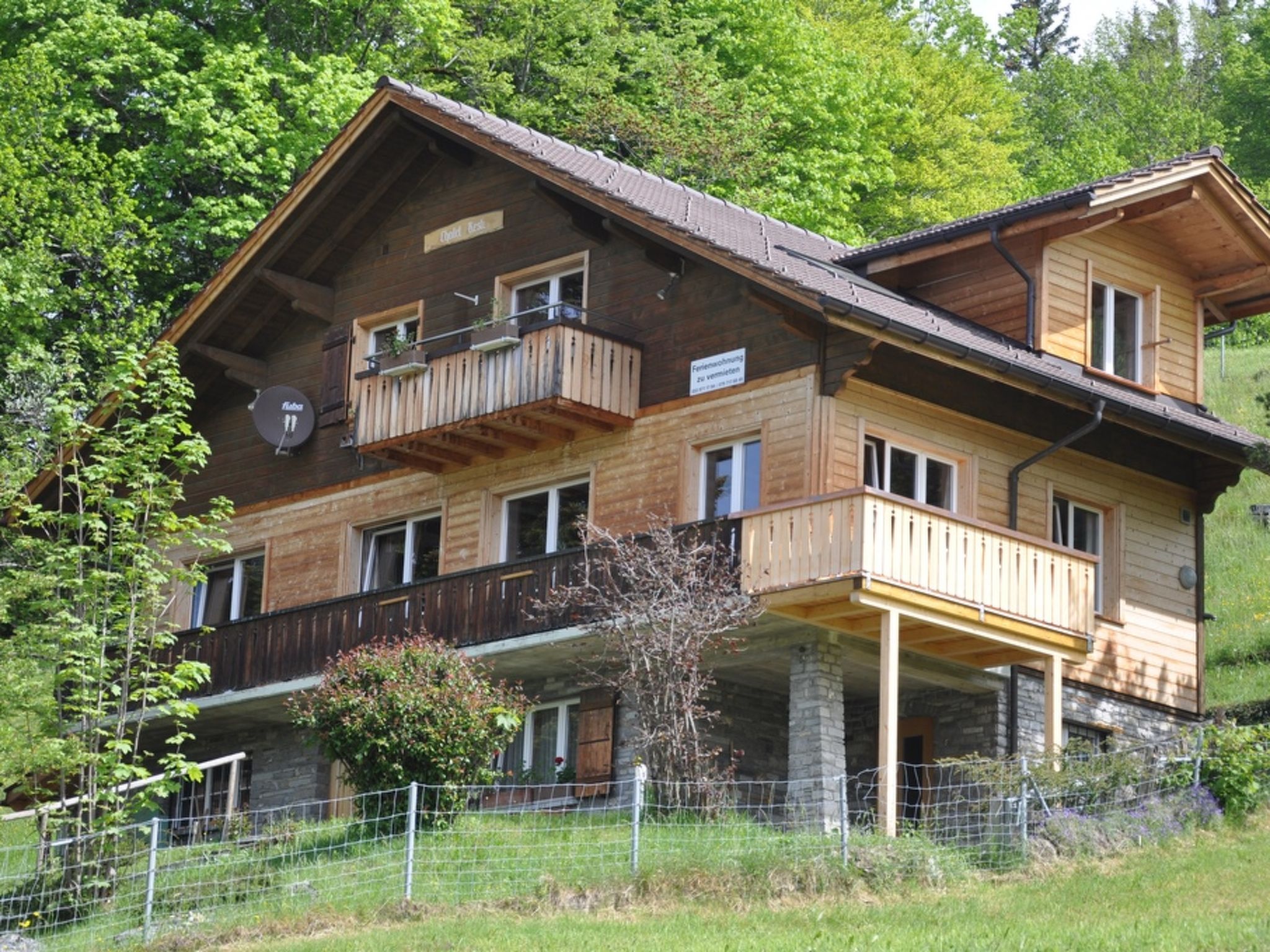 HasliRent, Resti, (Hasliberg Reuti). 3.5 Zimmer Wohnung im Parterre und 1. Stoc
