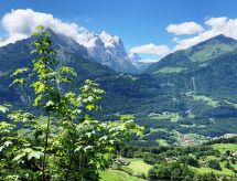 Ruim appartement met uitzicht op de Wetterhorn in Hasliberg Reuti - thumbnail 5