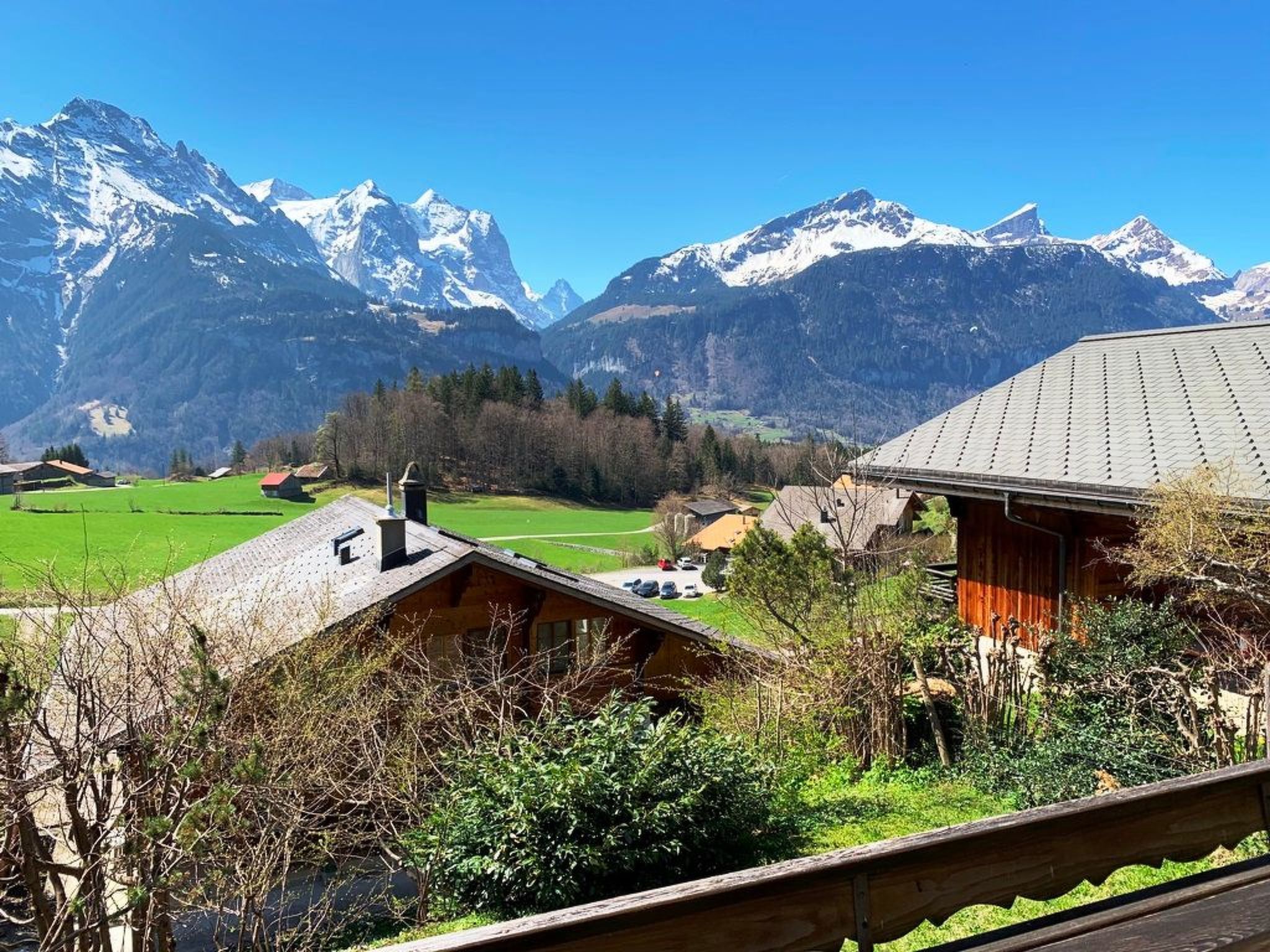 HasliRent, Wetterhornblick, (Hasliberg Reuti), - Buiten