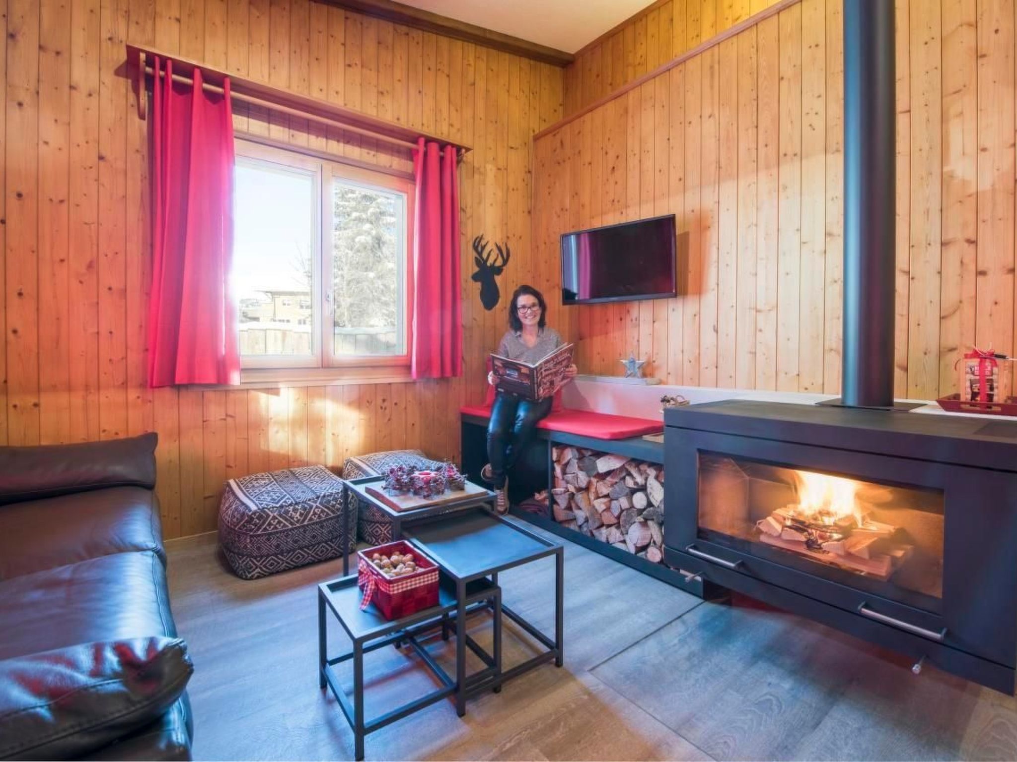 Berg-Ferienwohnung Anemone im Chalet Waldhüsli