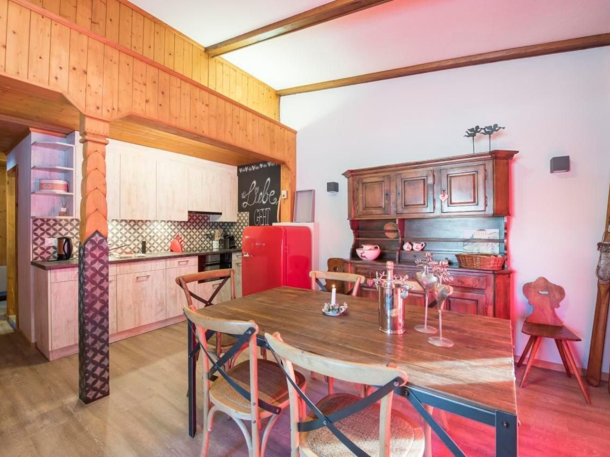 Berg-Ferienwohnung Anemone im Chalet Waldhüsli