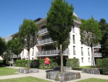 Modern appartement met sauna en tuinterras in centrum Engelberg - thumbnail 1