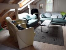Ruim familieappartement met sauna nabij skipiste en bergmeer in Engelberg - thumbnail 3