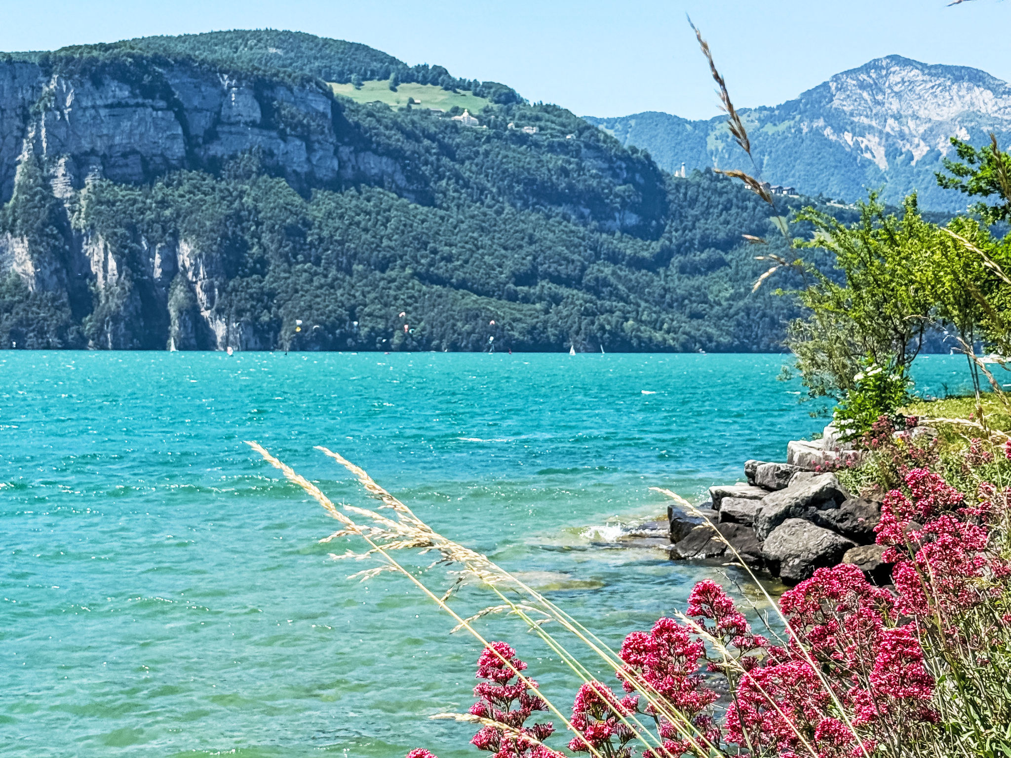 Villa am See 2: Luxe vakantievilla met privéstrand aan het Vierwoudstrekenmeer - foto 25